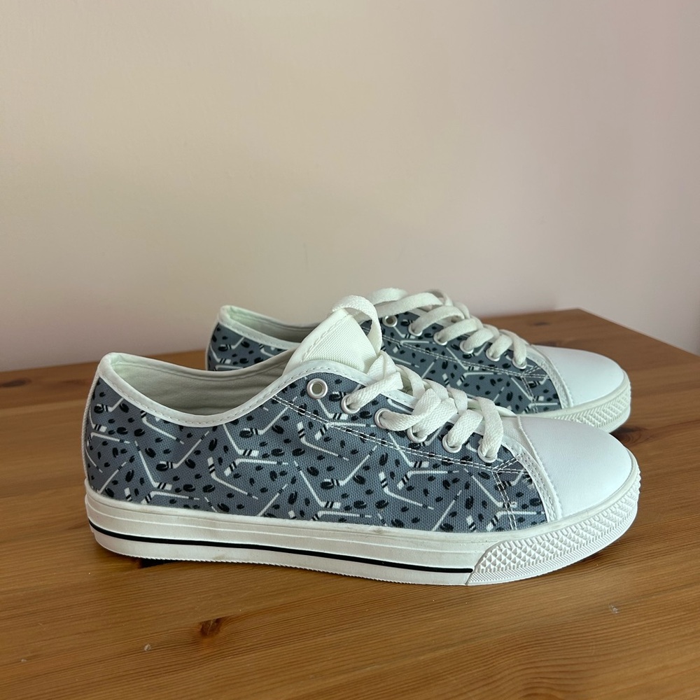 Hockey Themed Sneakers